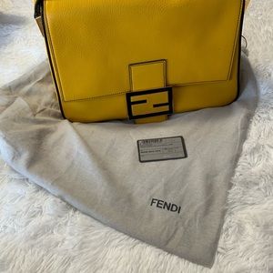 Fendi Big Mamma Vitello/Chantilly - Large Shoulder Bag